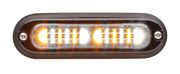 Whelen ION⢠T-Series⢠Linear Super-LEDŽ Surface Mount Lighthead - DUO / Dual Color